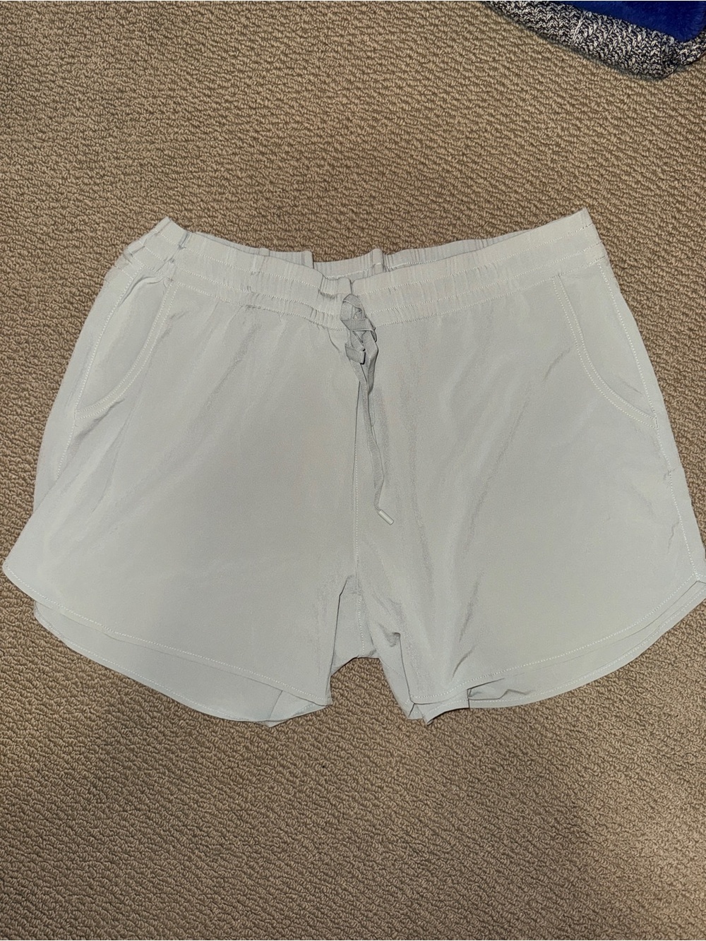 Eddie Bauer Women’s Light Gray Athletic Drawstring Shorts